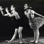 1957 год, Диана Лебедева - Танечка, народная артистка Беларусской ССР Клара Малышева - Ванечка в балете Айболит