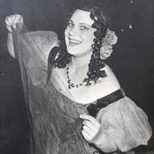 1957 год, заслуженная артистка РСФСР Клавдия Сидорова в роли Маддалены в опере Риголетто