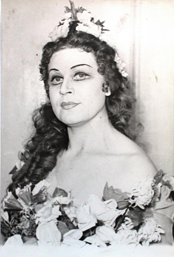 1959 год, заслуженная артистка РСФСР Клавдия Сидорова - Весна в опере Снегурочка