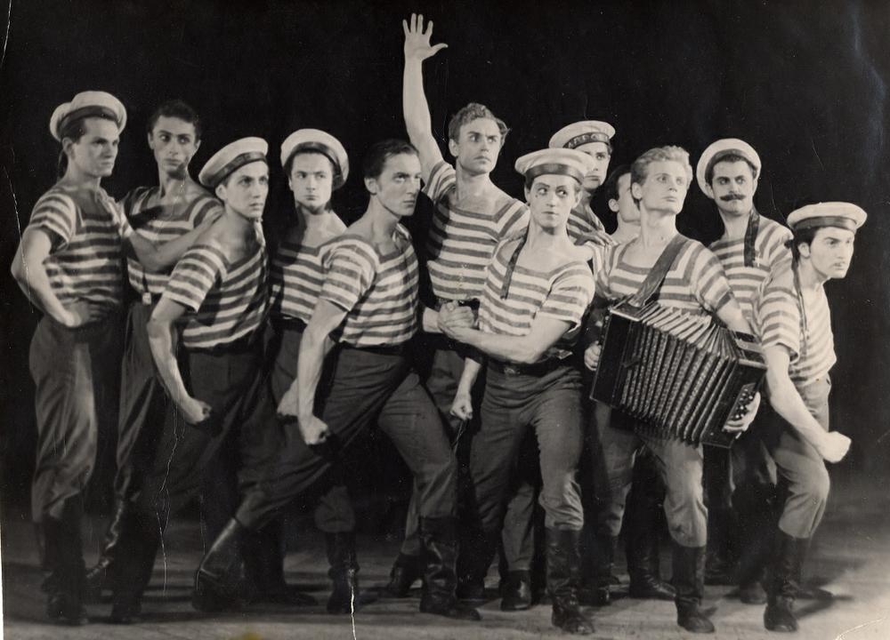 1961 год, сцена из балета Последний бал