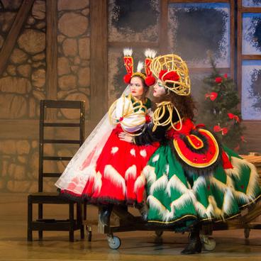 Премьера новогоднего мюзикла для детей В.Баскин «Двенадцать месяцев» 25 декабря 2018 г. Фото Андрея Голубева