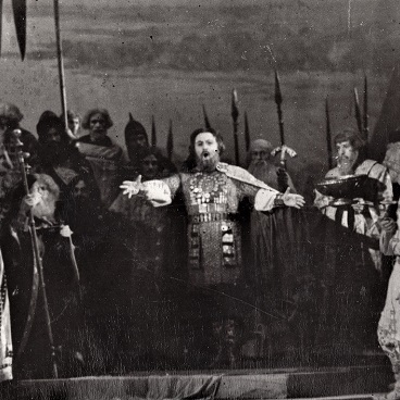 Сцена из оперы Князь Игорь (1956 г)