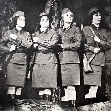 Опера «Зори здесь тихие» К. Молчанова,1975-1977 